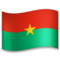 Burkina Faso emoji on LG